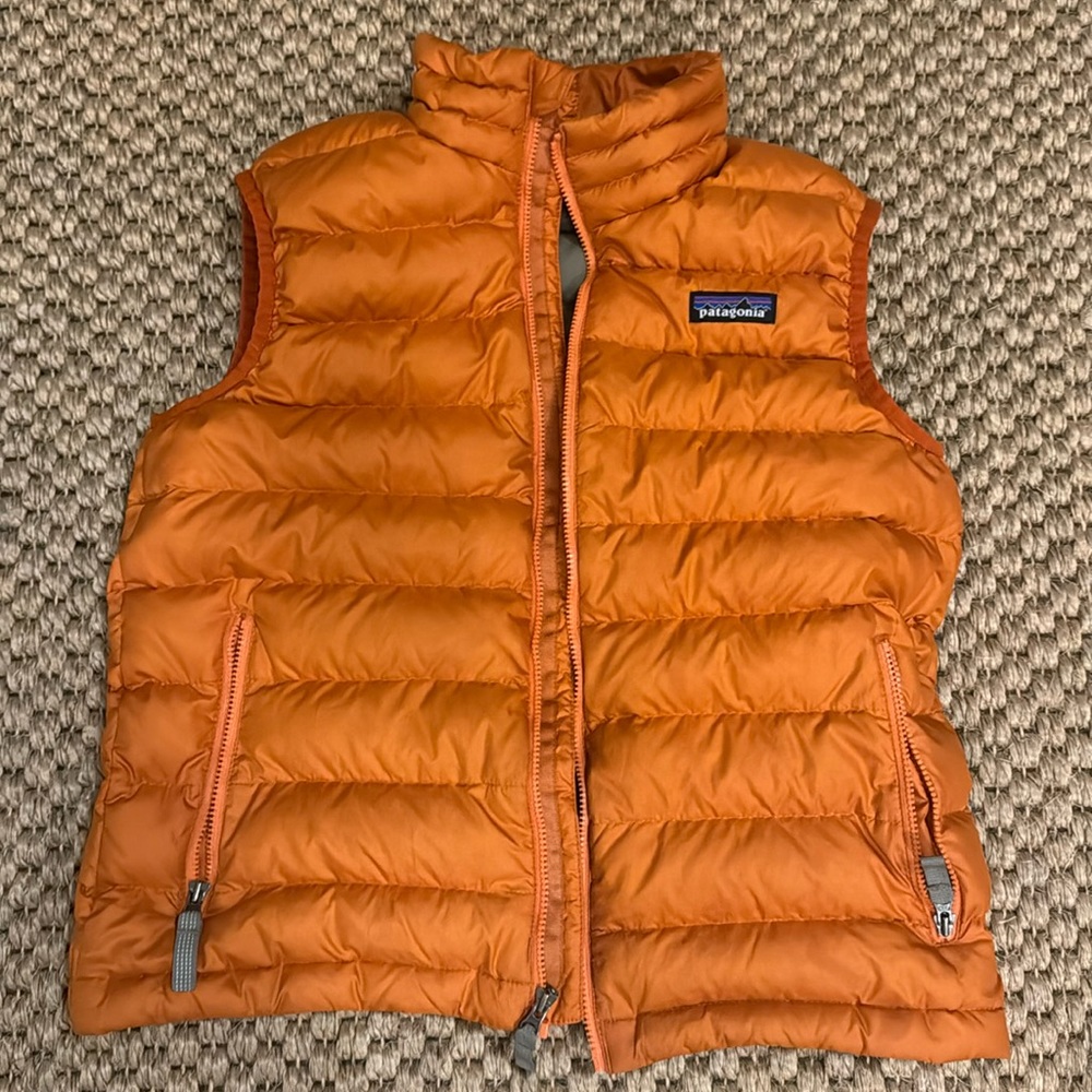 Patagonia Kids Puffer Vest - Orange